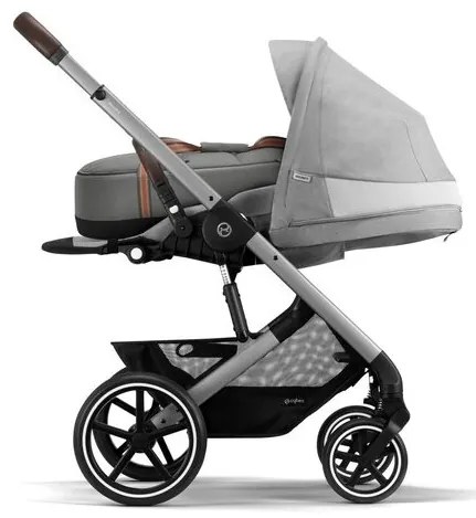 CYBEX športový kočík Balios S Lux - lava grey (silver frame)