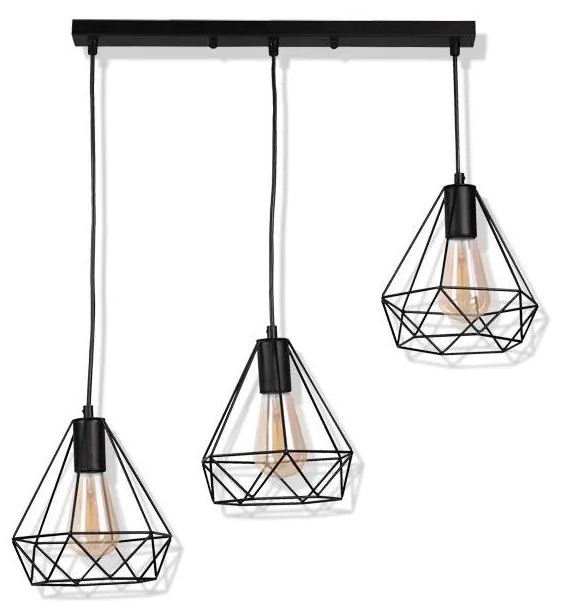 Luster na lanku VIGO 3xE27/20W/230V