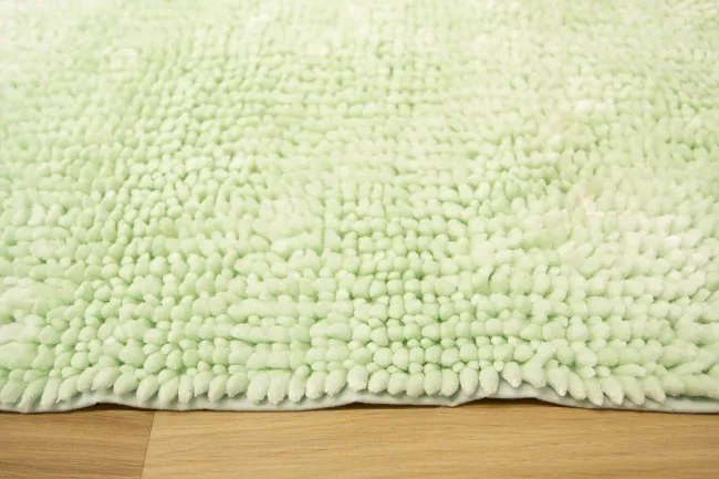 Kúpeľňový koberček Shiny Chenille mätový