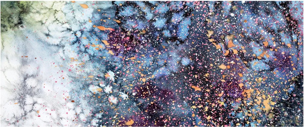 Obraz - Abstrakcia (120x50 cm)