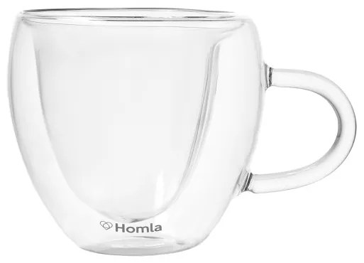 Sada dvoch šálok CEMBRA HEARTS s dvojitým dnom ALL 932902 300 ml (2 ks)