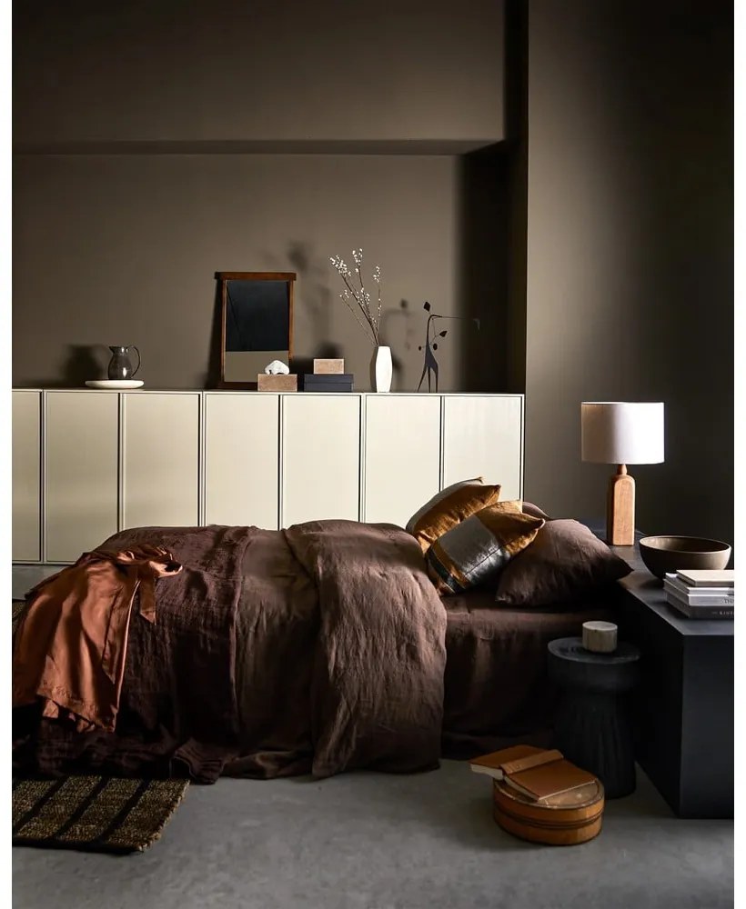 Krémová modulárna skriňa z borovicového dreva 100x220 cm Daily – vtwonen