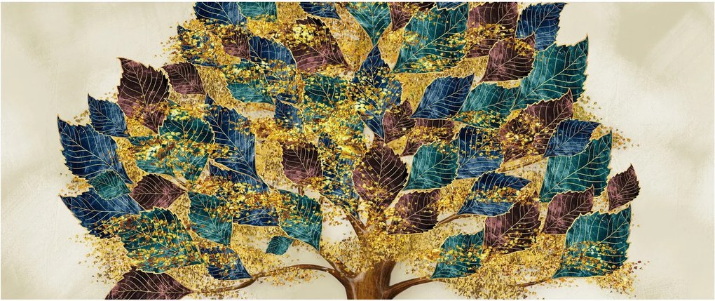 Obraz - Dekoratívny strom (120x50 cm)