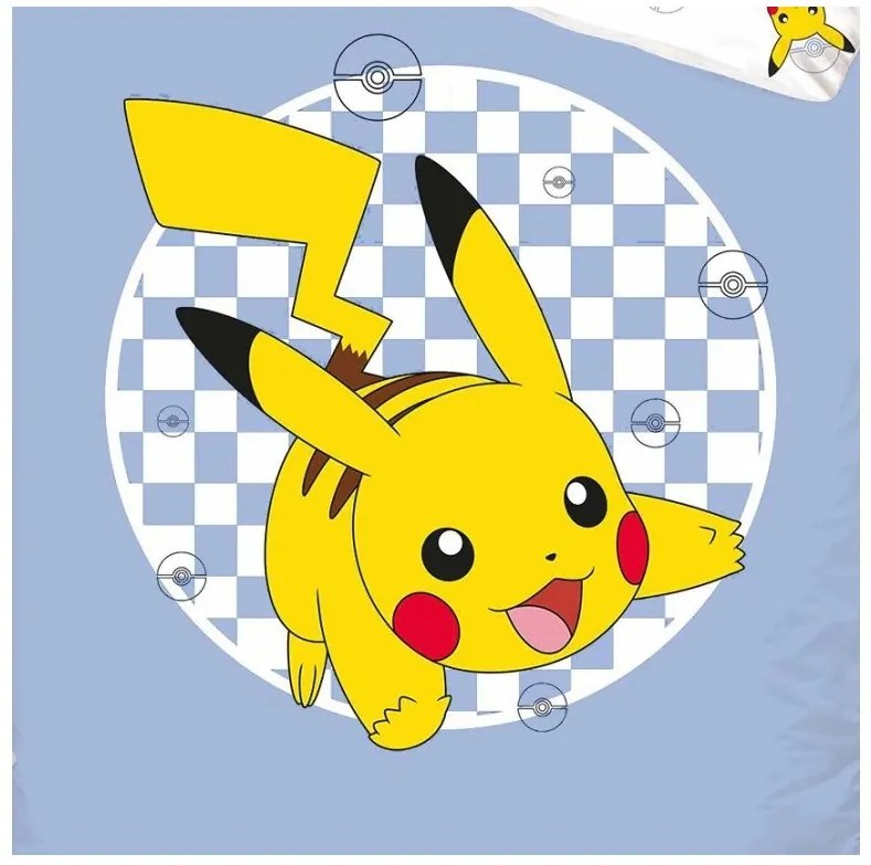 Detské obliečky Pokémon Jedinečný Pikachu 140x200/70x90 cm
