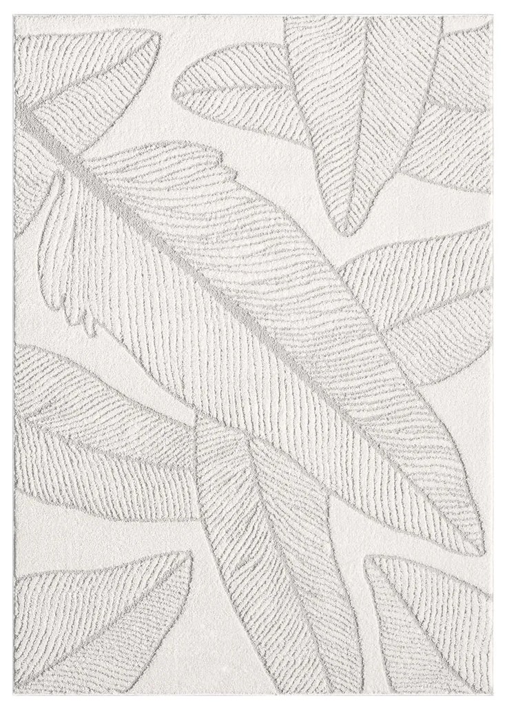 Dekorstudio Moderný koberec LOUNGE 0629 - sivý Rozmer koberca: 120x170cm