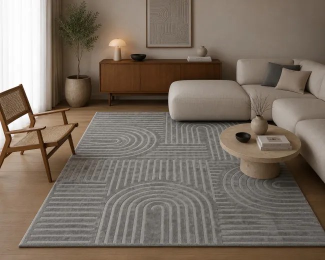 Koberec ZEN GARDEN 2405 sivý