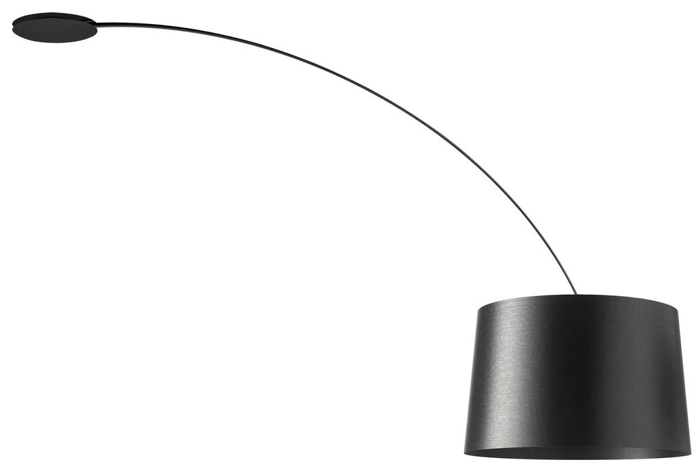 Foscarini Twiggy závesná lampa Oblúk, čierna