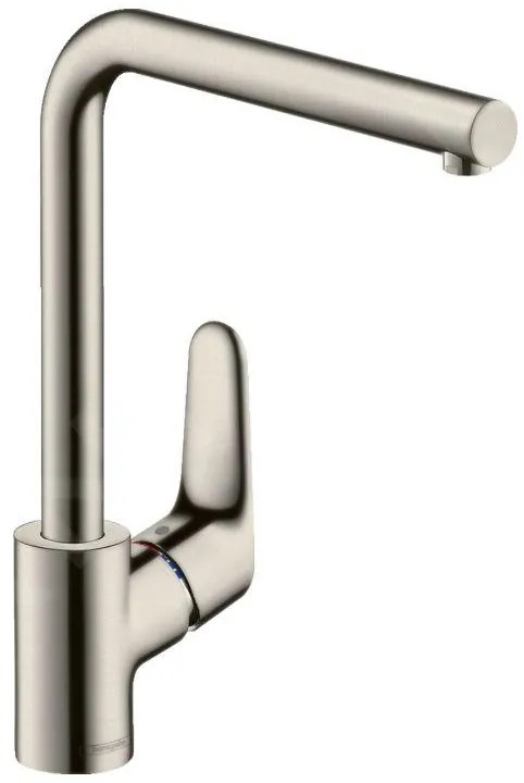 Hansgrohe Focus M41, páková drezová batéria 280 s otočným výtokom, vzhľad nerezu, HAN-31817800