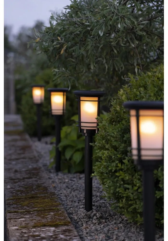 Vonkajšie solárne LED svietidlo Star Trading Flame, výška 53 cm