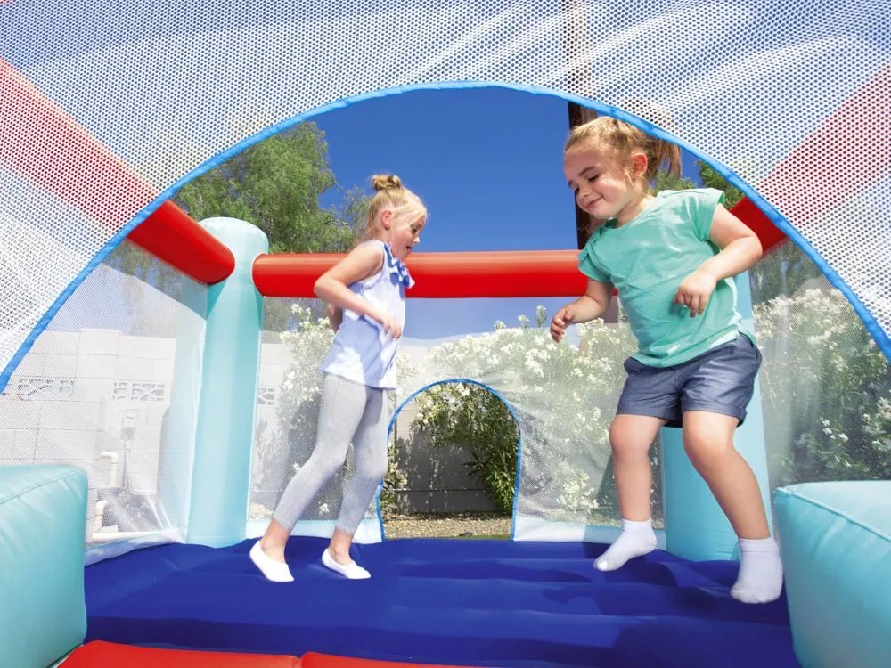 Bestway 53310 Nafukovací skákací hrad so šmýkačkou Spring 2,5 x 2,1 x 1,52 m
