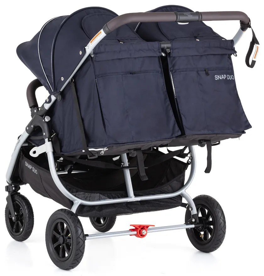 VALCO BABY Kočík dvojičkový vrátane nánožníkov Snap Duo Sport - navy