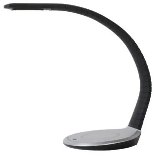 Lucide 18671/07/30 - LED stolná lampa ZOFT 1xLED/7W/230V čierna