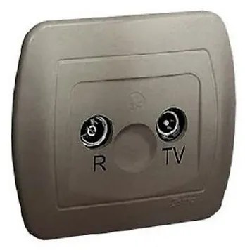 RTV zásuvka AAK satén