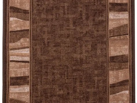 Koberce Breno Behúň LINEA 44, šíře role 67 cm, hnedá