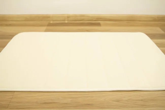 Kúpeľňový koberček Coral Velvet krémový