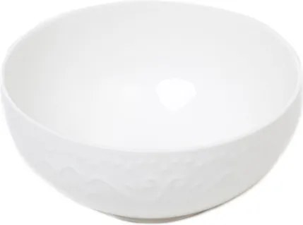 Miska SYLIA biela s ornamentom SS23 844039