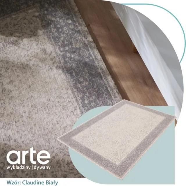 Koberec Agnella Agnus Claudine biely