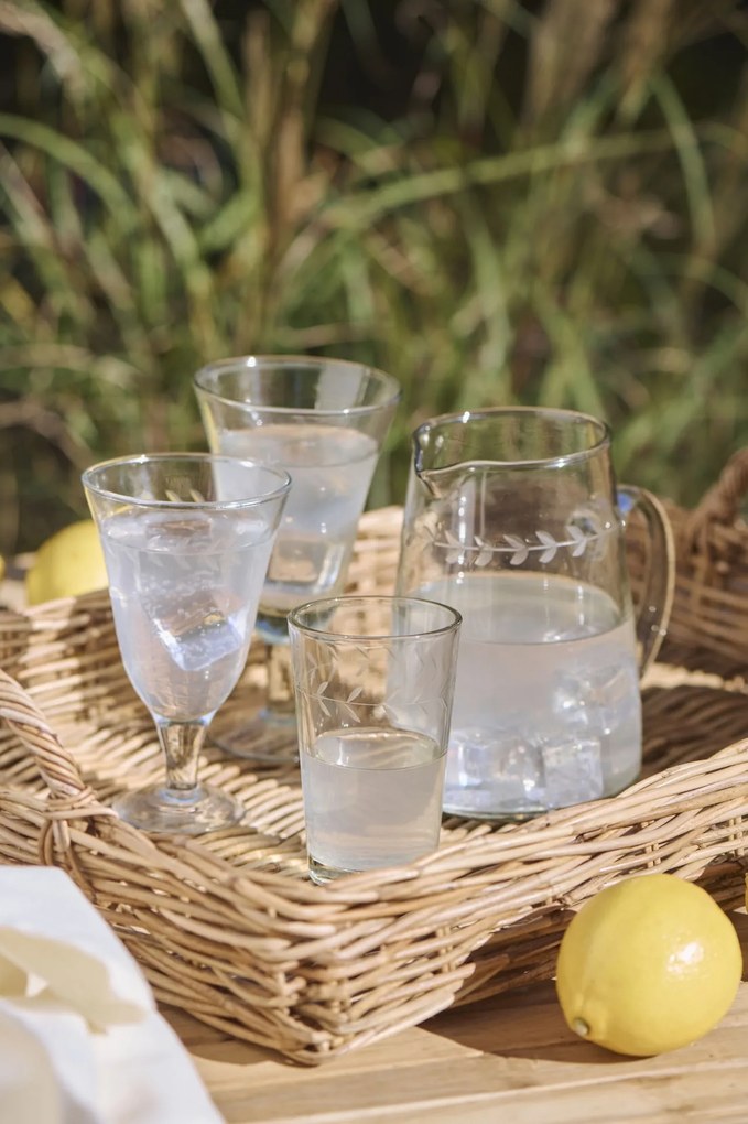 Ib Laursen Sklenený džbán Leaf vine 800 ml