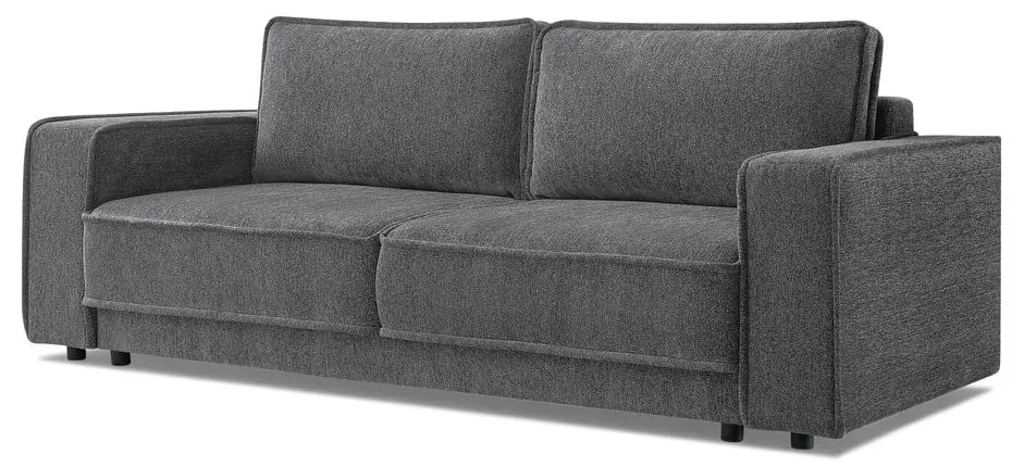 Tmavosivá rozkladacia pohovka Emile - Bobochic Paris