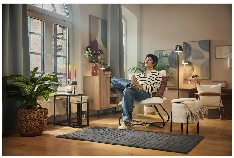 Livarno home Aku LED stojacia lampa (lamela)  (100393707)