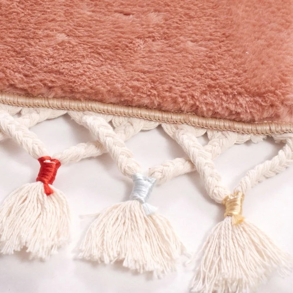 Hnedá kúpeľňová predložka 100x120 cm Tuft – Foutastic