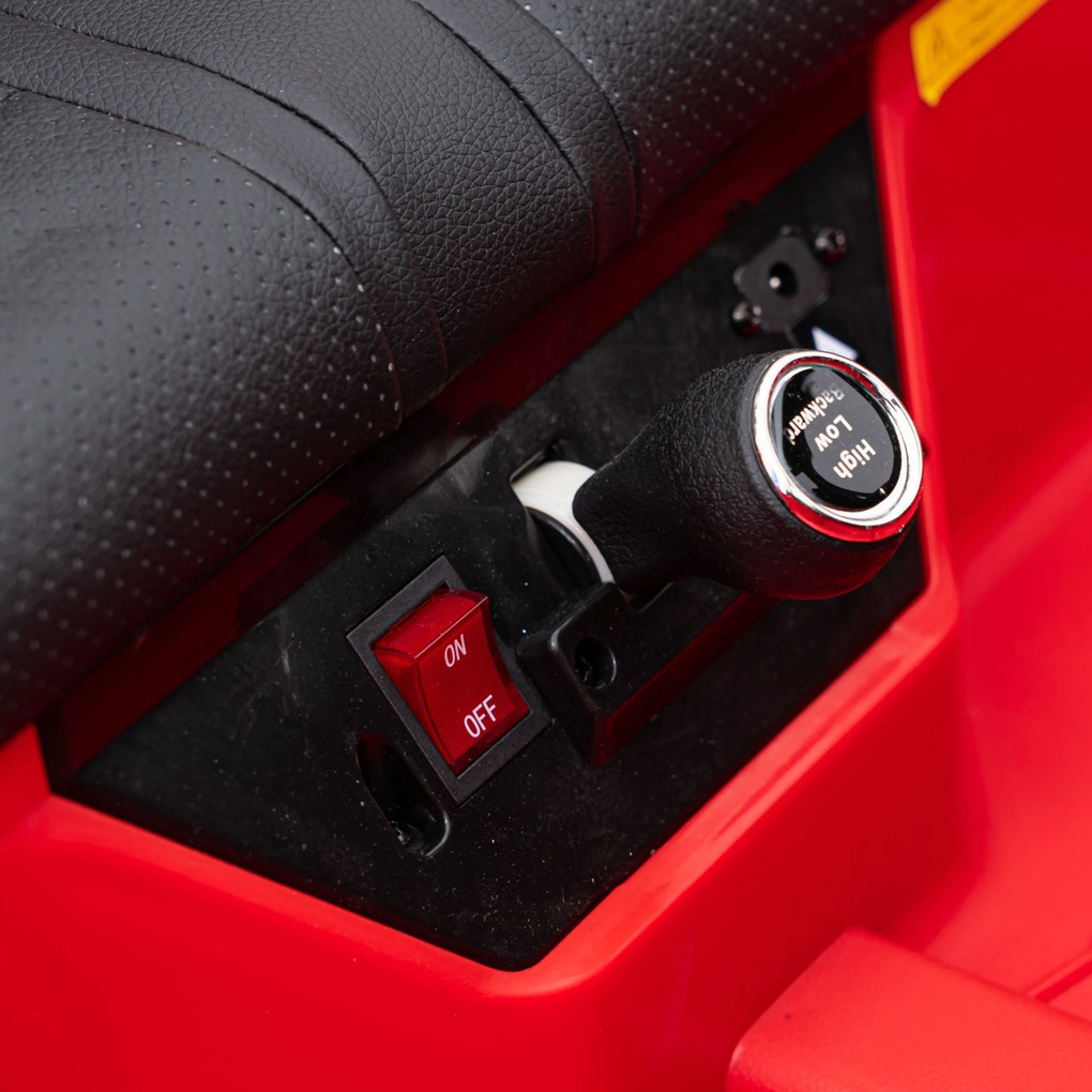Ramiz Elektrická bugina Racing 5 pre deti červená + motory 2x200W + diaľkové ovládanie + LED audio + pomalý štart