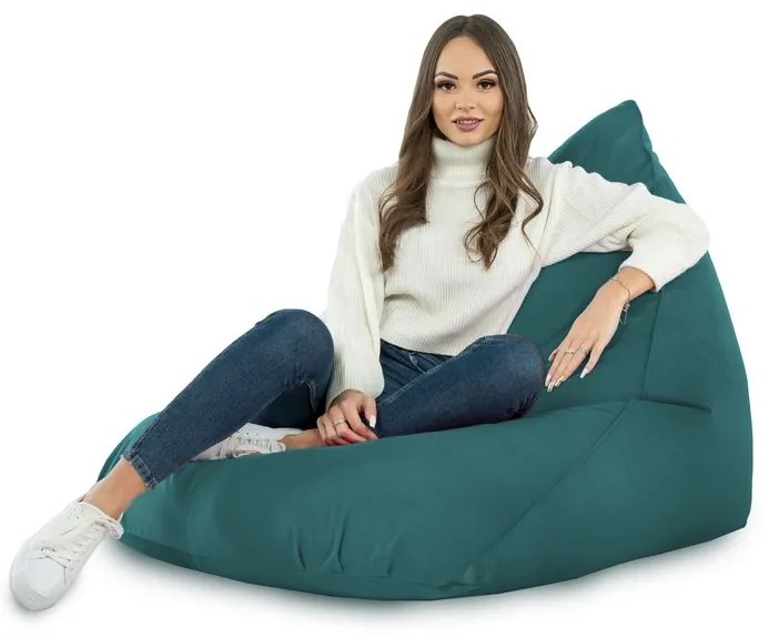 Sedací vak Bermudy Plyš Farba: Modrý