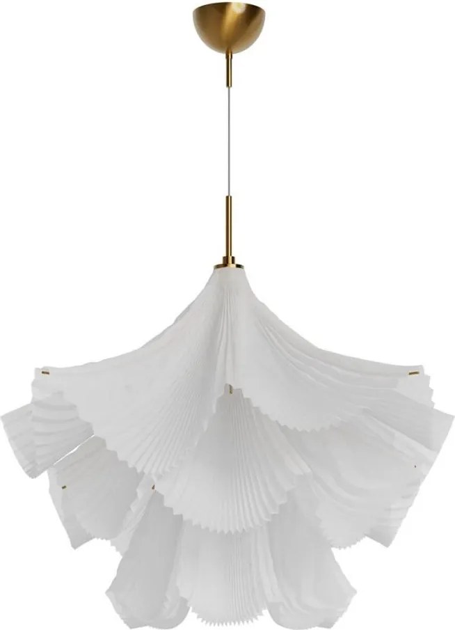 ByRydens 4202590-5000 - Závesné svietidlo na lanku JULIETTE 1xE27/8W/230V biela