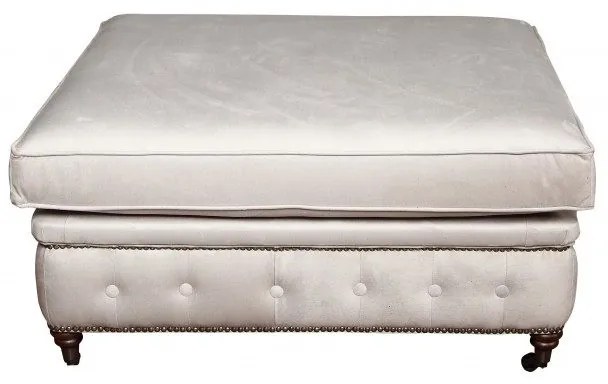 TABURET VICTOR NA KOLIESKÁCH 100X100 RÔZNE FARBY ZDOBENIE