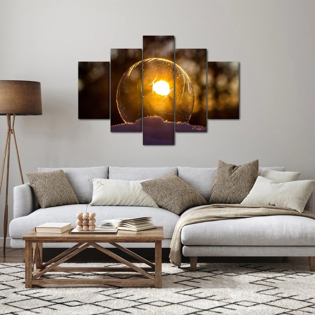 Obraz - Priehľadná bublina (150x105 cm)