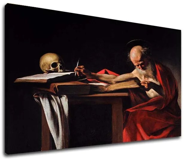 Obraz na plátne Michelangelo Caravaggio - Svätý Jeroným | rôzne rozmery