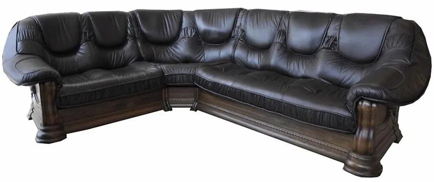 Kožená sedacia súprava Grizzly L Antique M600 22-23