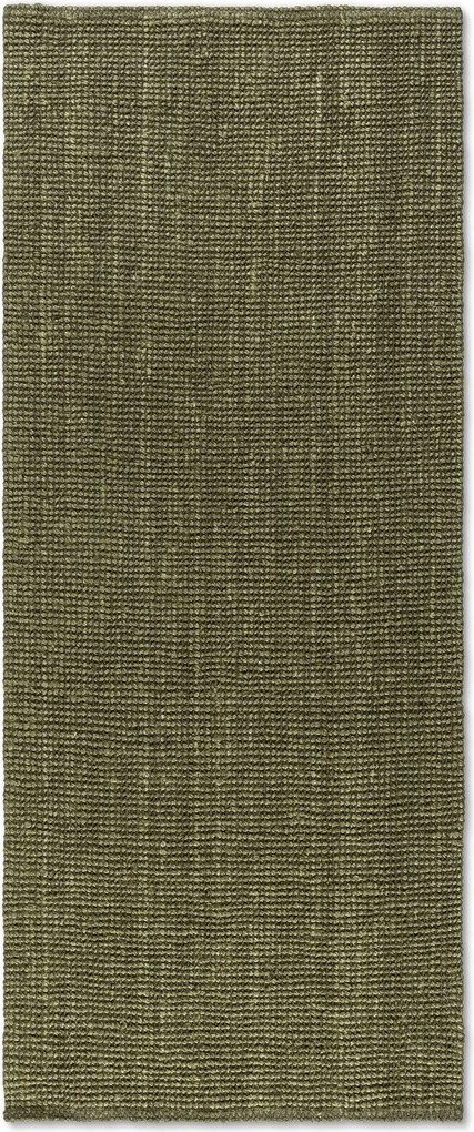 Hanse Home, Behúň Bouclé Jute 105977 Jungle Green, 80x200, zelená, chodba / predsieň