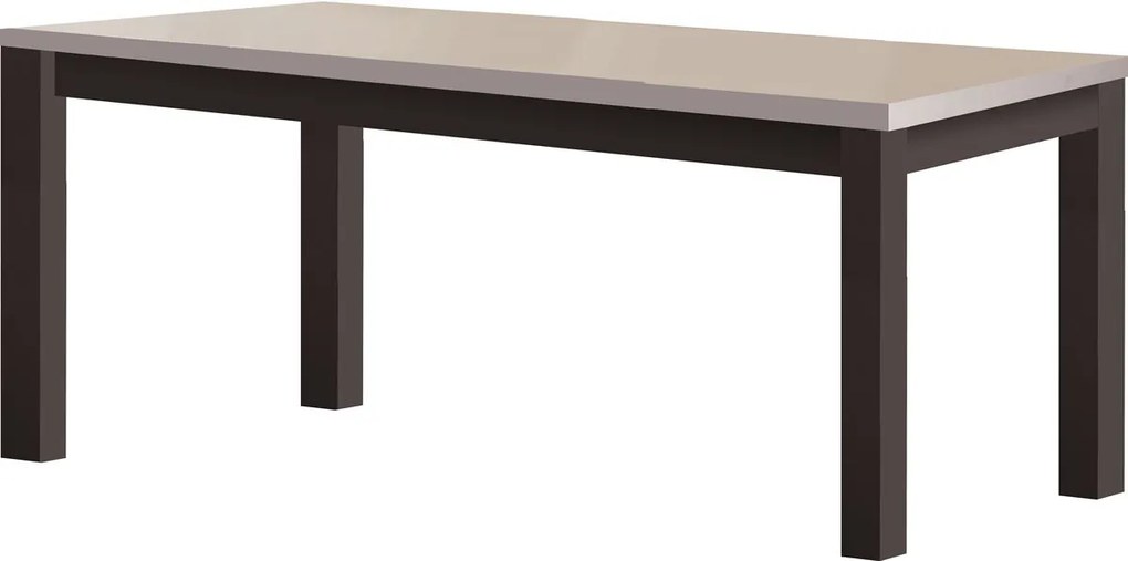 TARANKO Conti CO-S1 rozkladací jedálenský stôl sivá / tmavosivá
