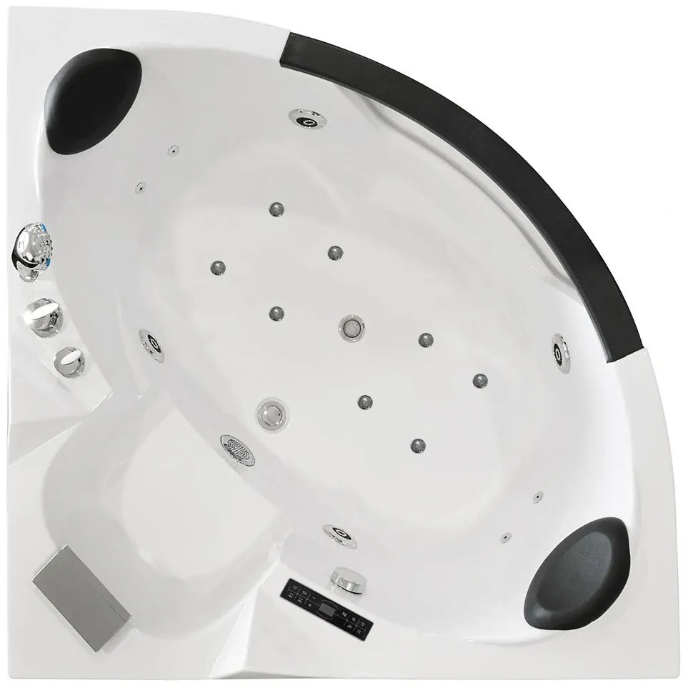 M-SPA - Kúpeľňová vaňa SPA s hydromasážou 135 x 135 x 63 cm (MSPA0322 )