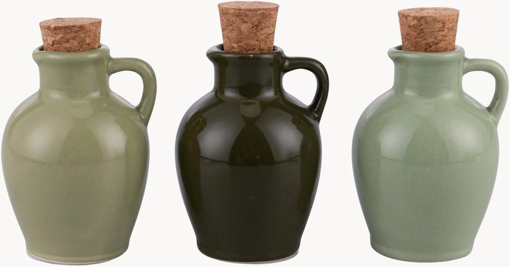 Fľaše na olej Amphora, 3 ks
