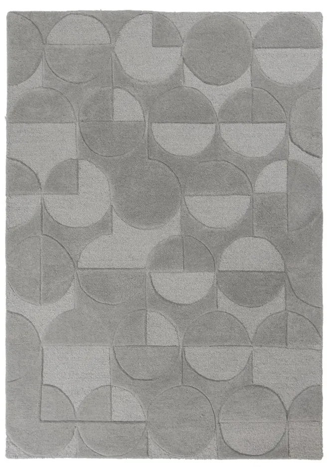 Flair Rugs, Kusový koberec Moderno Gigi Grey, 200x290, šedá, chodba / predsieň