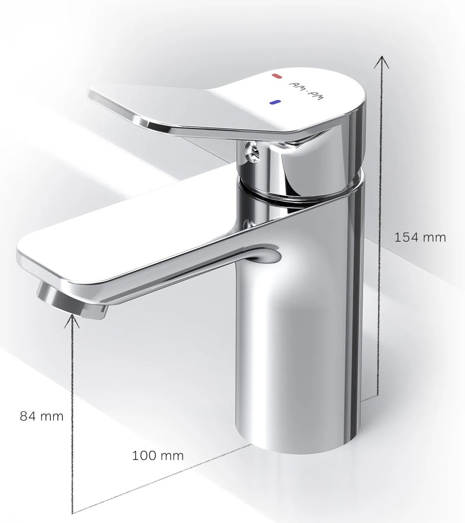 Umývadlová batéria AM.PM X-Joy FXA02800 jednopáková, chróm