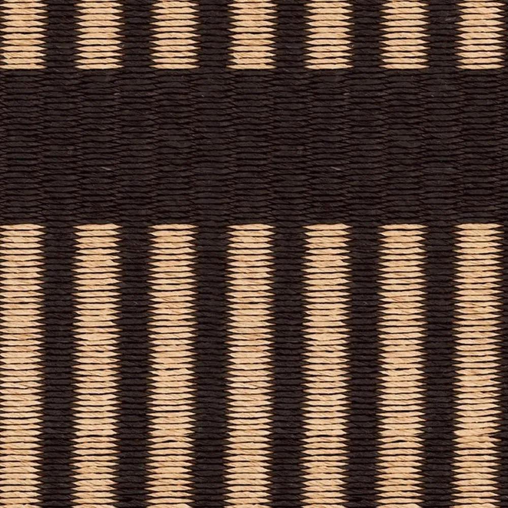 Koberec Cut Stripe: Béžovo-čierna 140x200 cm