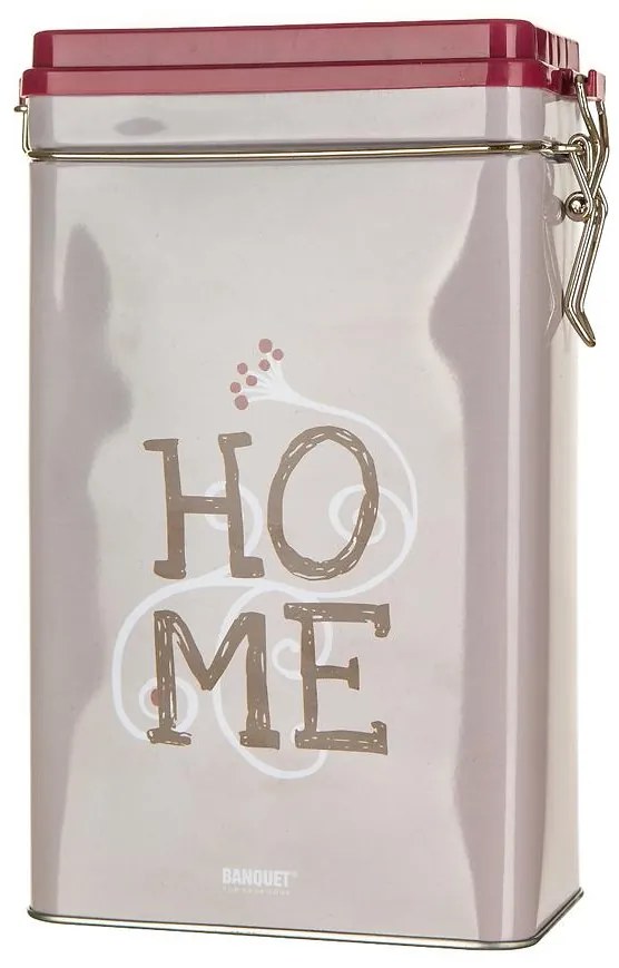Kovová plechovka Home Ii 11,7x19,8cm