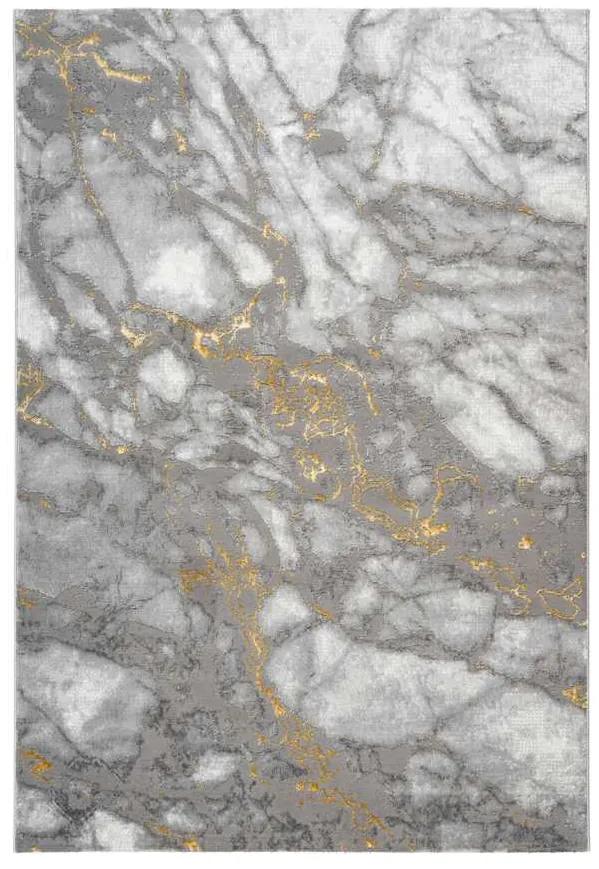Lalee Kusový koberec Marmaris 400 Gold Rozmer koberca: 80 x 150 cm
