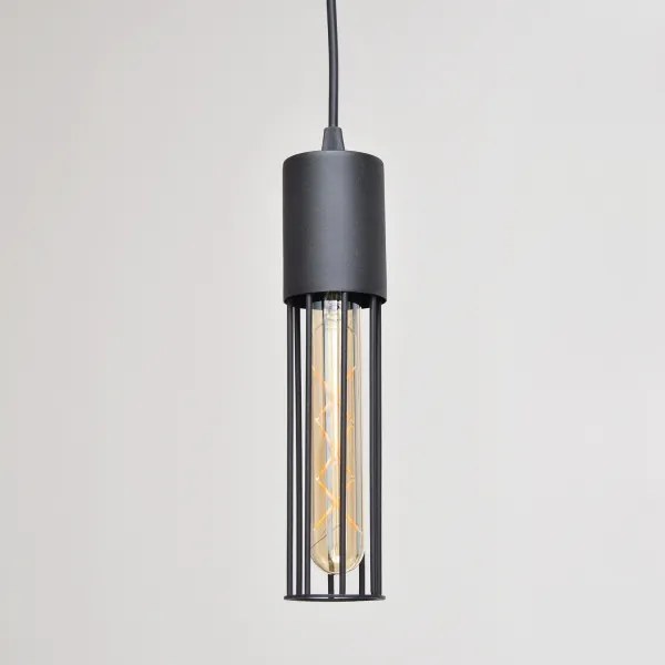 Luster na lanku MELODY 2xE27/15W/230V čierna