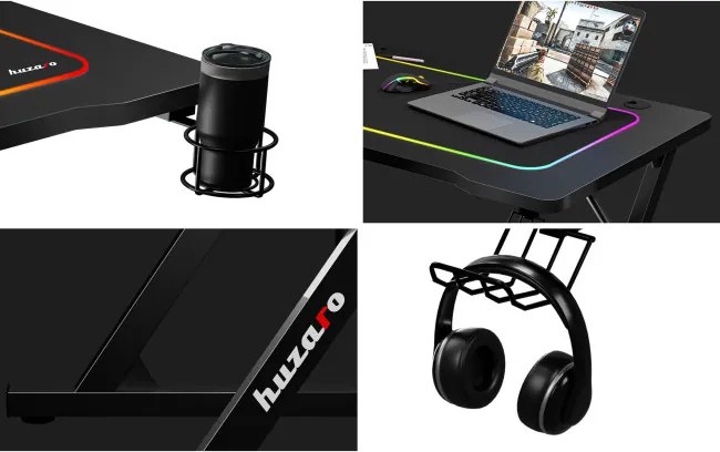 Herný stôl Hero - 1.8 čierny