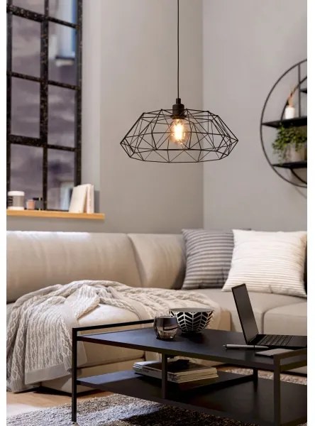 Eglo 49487 - Luster CARLTON 2 1xE27/60W/230V