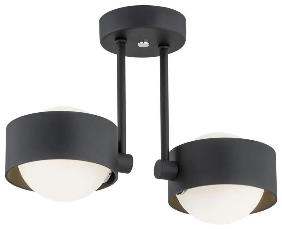 Argon 7089 - Luster na tyči MASSIMO PLUS 2xG9/6W/230V čierna