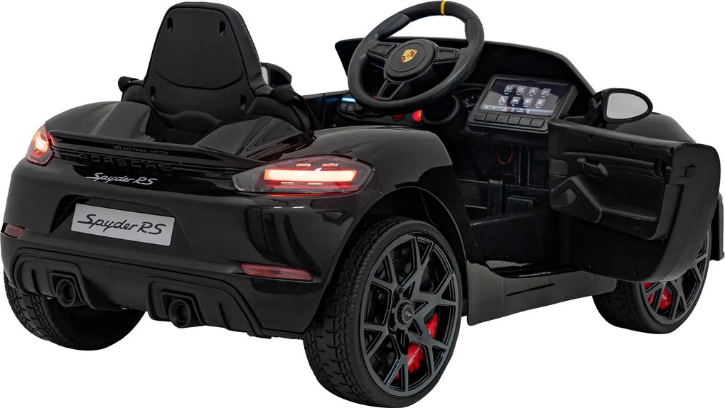 Ramiz Detské autíčko Porsche Spyder RS 718, čierne