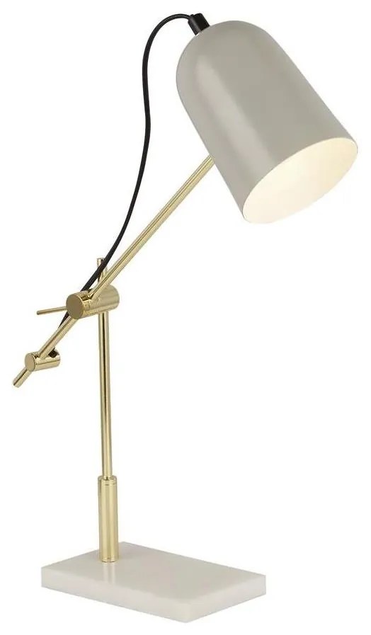 Searchlight Searchlight EU60880GY - Stolná lampa ODYSSEY 1xE14/7W/230V šedá SR0347