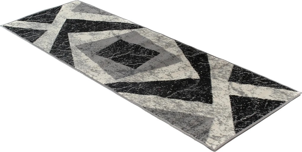 TA Koberec K855A ŠEDÁ LACNÉ PP CRM Rozmer: 70x300 cm