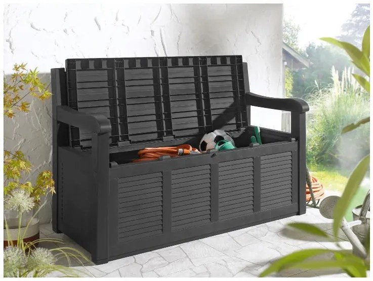 Livarno home Záhradná lavička, 130 x 60 x 85 cm (100384305)