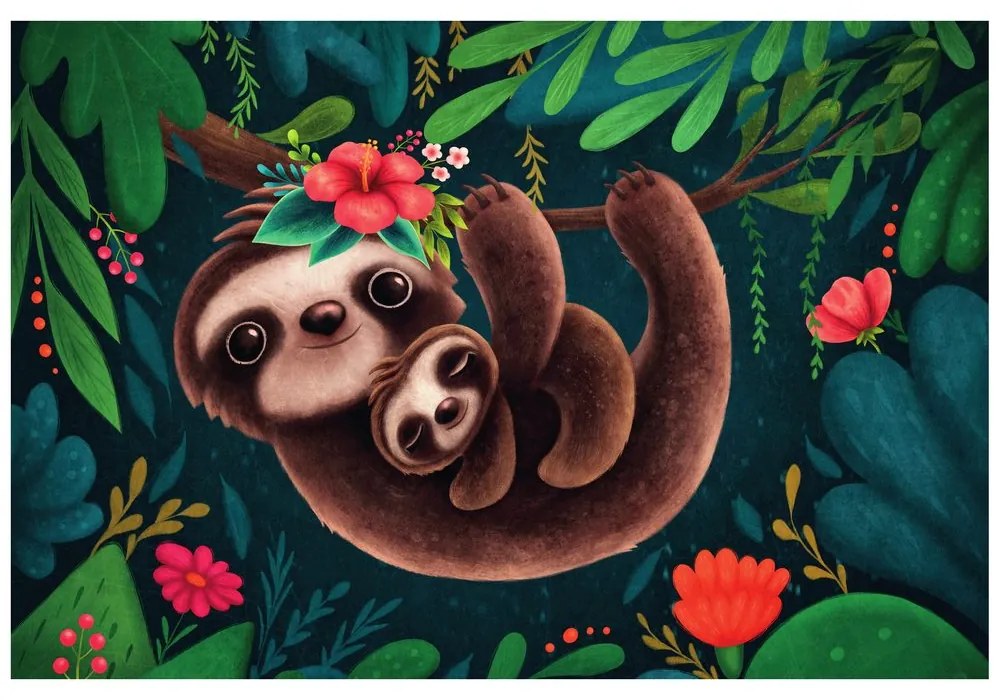 Tapeta roztomilé leňochody